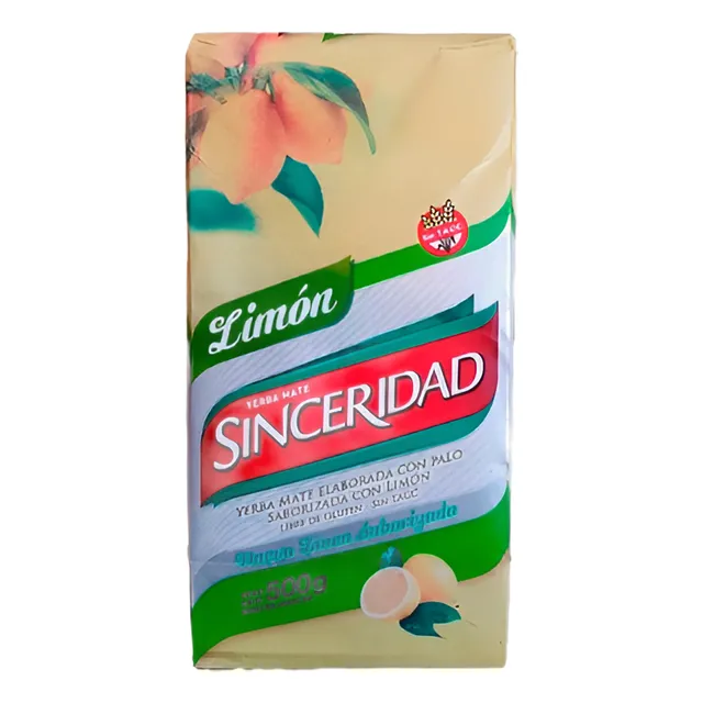 Yerba Mate Sinceridad Limón 500 Grs