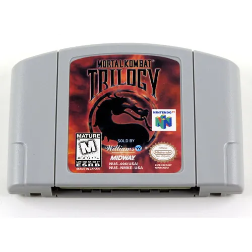 Mortal Kombat Trilogy Nintendo 64 N64 estadounidense