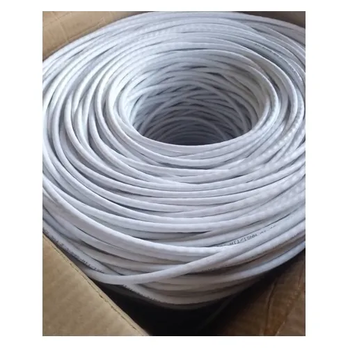 Cable Utp Cat6 100m Color Blanco Modelo Stc-cat6-100w