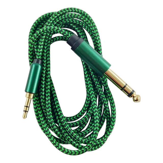 Cable Audiocomm Plug 3.5mm A Plug 6,5 1/4 Alta Calidad