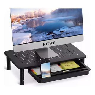Soporte Para Monitor Pc Regulable En Altura Con Cajones Soporte Para Monitor Pc Regulable En Altura Con Cajones