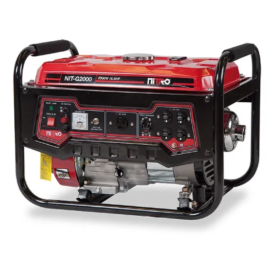 Nit-g2000 Generador A Gasolina 2,000w Nitro Motor 5.5hp 120v