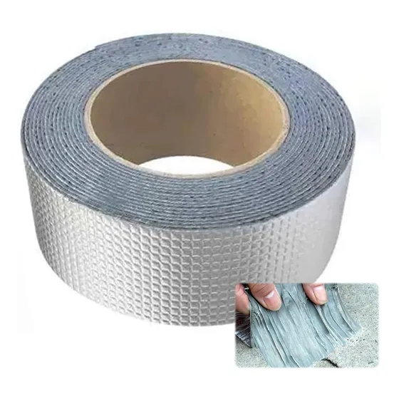 Cinta Butilo Autoadhesiva Aluminizada Techos Fugas 5cmx5mt