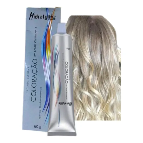Tinta Cabelo Loiro Pérola Claríssimo 10.89 Hidratylife