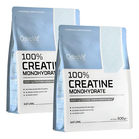 Pack X2 Creatina Monohidrato Ostrovit 500g