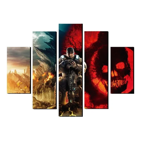 Cuadro Decorativo Gears Of War Marcus Fenix