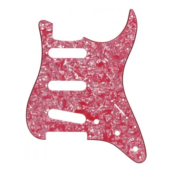 Pickguard Para Guitarra Stratocaster 11 Agujeros S/s/s Tapa