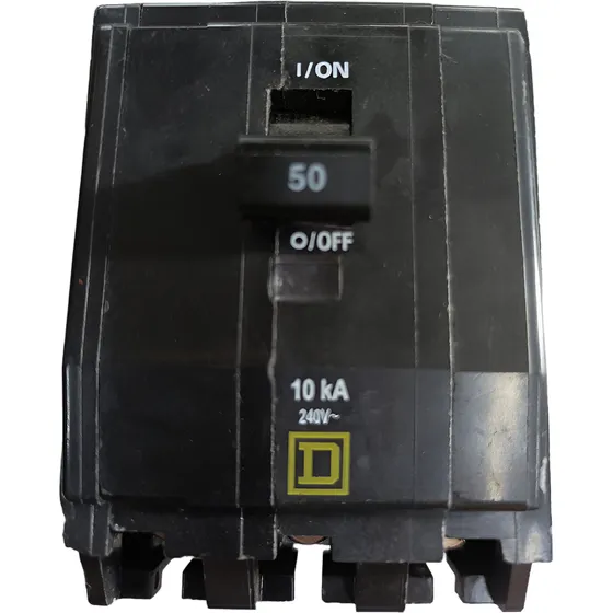 Interruptor Termomagnetico De 3 Polos Y 50amp. Square D