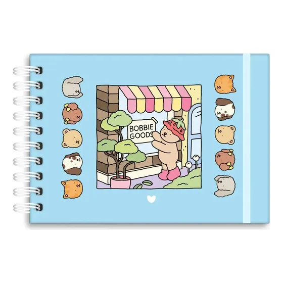 Libro Para Colorear Bobbie Goods, 50 Páginas, Tapa Dura, Bob