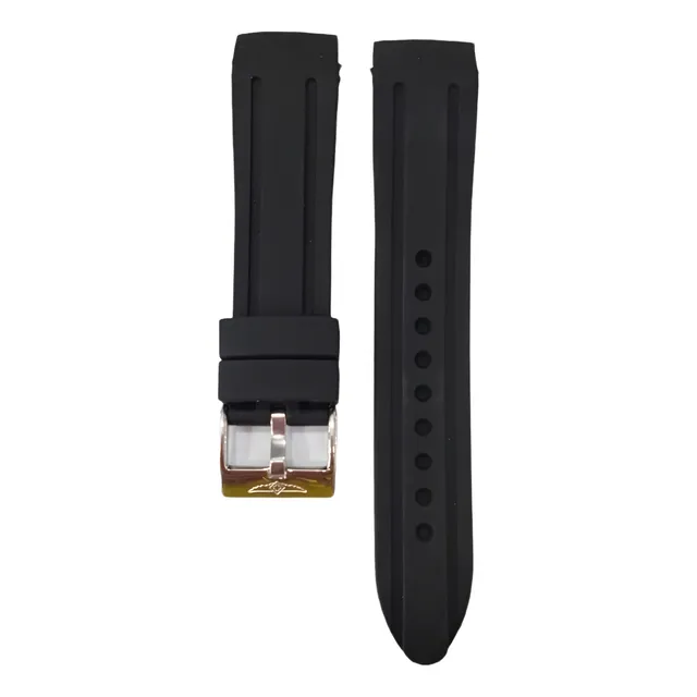 Pulso Compatible Con Reloj Invicta Corduba 22mm Negro