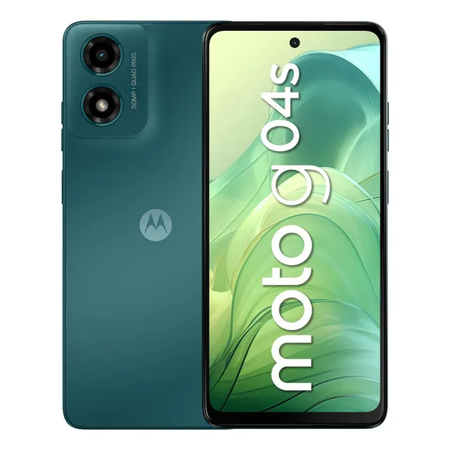 Moto G04s 4+128 Gb Negro Color Verde