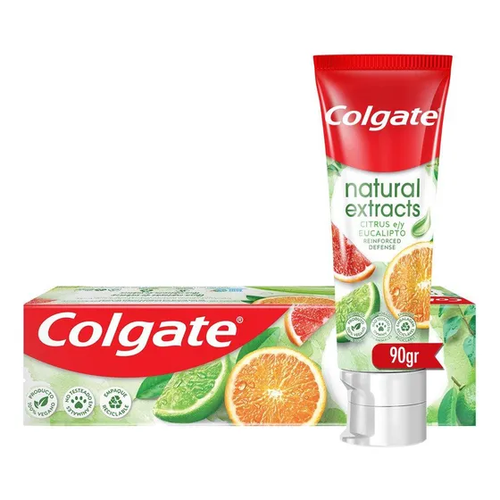 Colgate Natural Extracts Creme Dental Reinforced Defense 90g