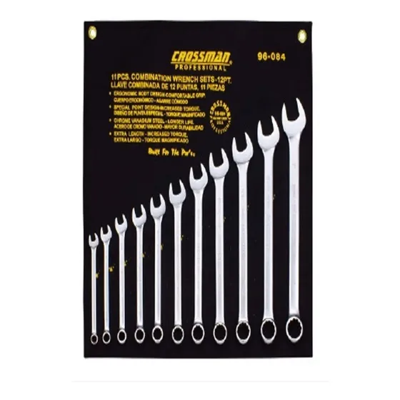 Juego Llave Punta Y Corona 3/8 - 1 De 11 Pzs Crossman 96084