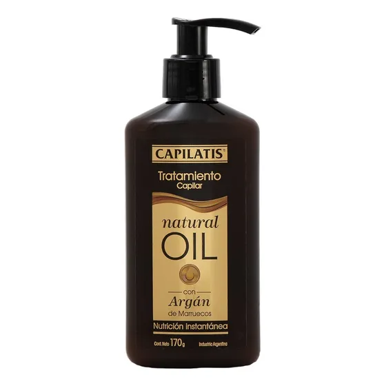 Capilatis Tratamiento Natural Oil X 170g - Nutrición Argan