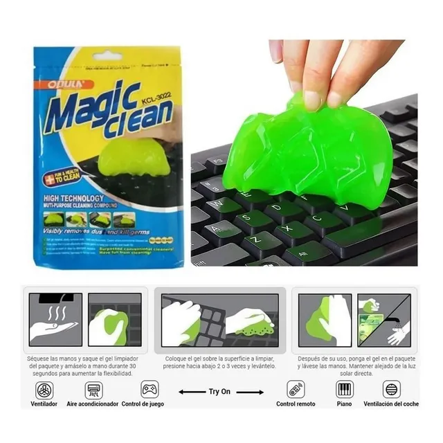 Gel De Limpieza Teclados, Rejillas Auto, Portátiles, Celular