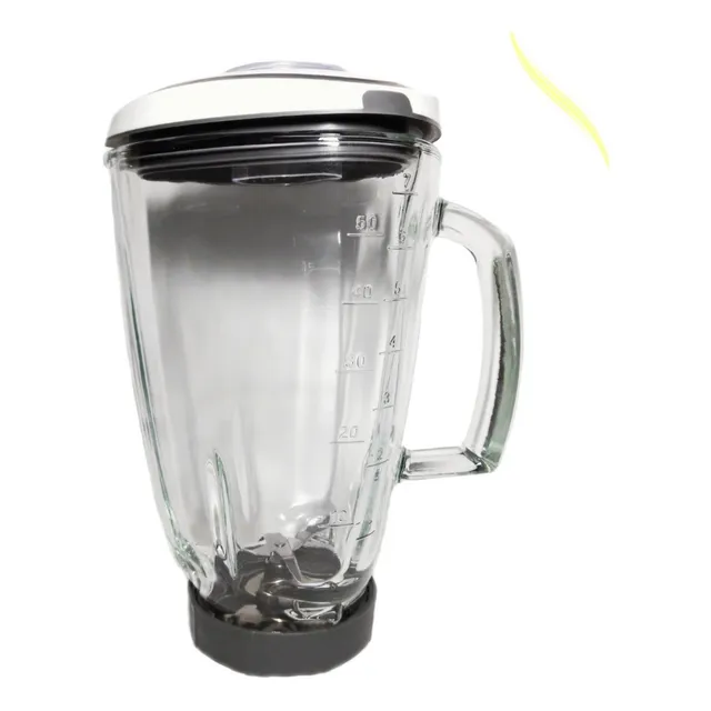 Vaso Jarra Licuadora Vidrio Compatible Braun 4184 Mx2000