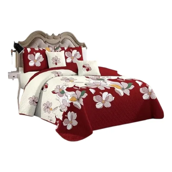 Cobertor Quilt De Verano + Juego De Sabanas 2 Plazas