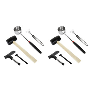 Juego De 10 Herramientas Para Abrir Coco, Para Young Coconut Juego De 10 Herramientas Para Abrir Coco, Para Young Coconut