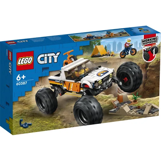 Lego® City - Todoterreno 4x4 Aventurero (60387) Cantidad de piezas 251