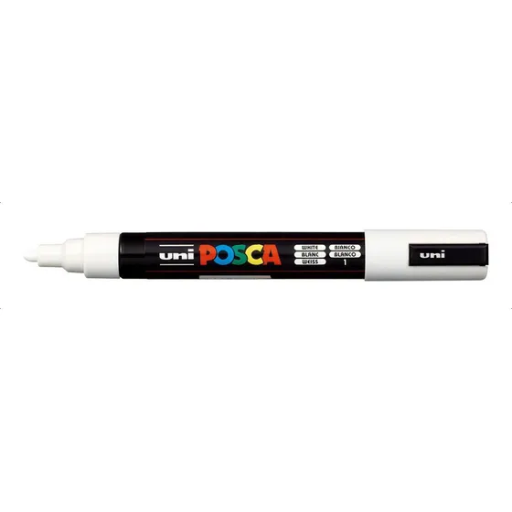 Caneta Marcador Branca Uni-ball Posca Pc-5m