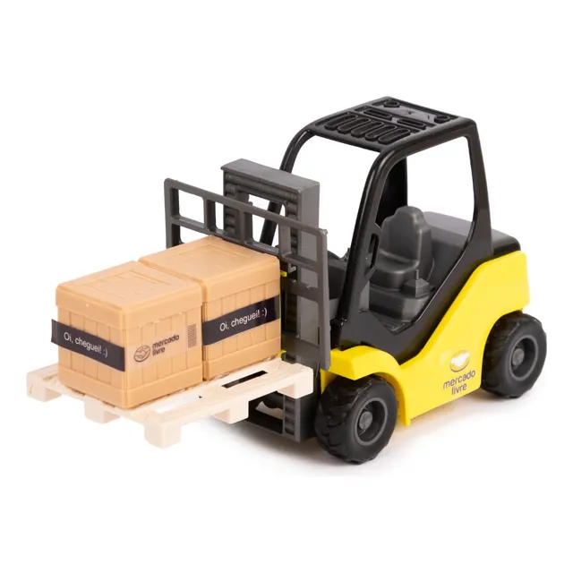 Brinquedo Carrinho Miniatura Empilhadeira Do Mercado Livre