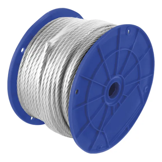 Cable De Acero 150 M Toolcraft Con Guardacabo Carga 417 Kg