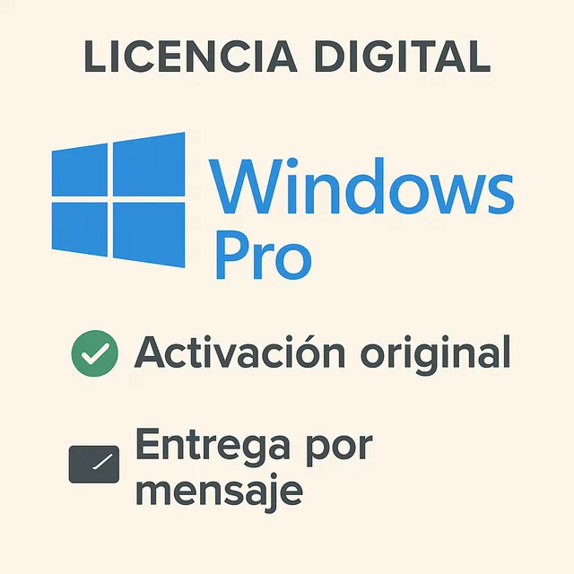 Windows / Office Licencia Digital Permanente