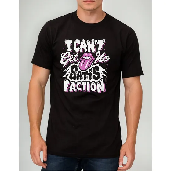 Remera De Rolling Stones I Can't Get No Satisfaction