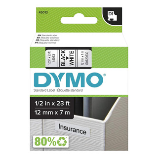 Cinta De Etiquetado Dymo Estándar D1 Para Rotuladoras Labelm Cinta De Etiquetado Dymo Estándar D1 Para Rotuladoras Labelm