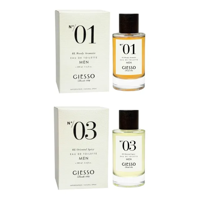 Combo X2 Perfumes Hombre Giesso Collection N°1 + N°3