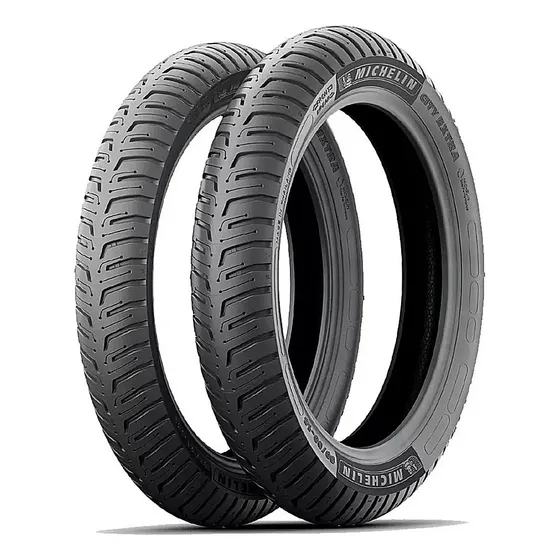 Par Pneu Michelin Sc Titan Fan Fazer 150 160 80/100 90/90-18