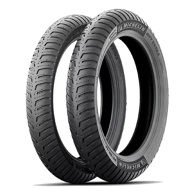 Par Pneu Michelin Sc Titan Fan Fazer 150 160 80/100 90/90-18