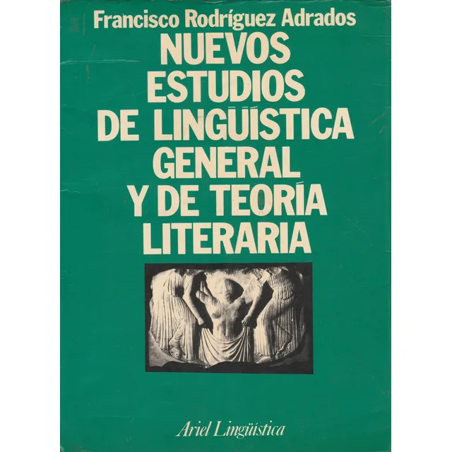 Libro Nuevos Estudios De Lingüística Y Teoría Literaria