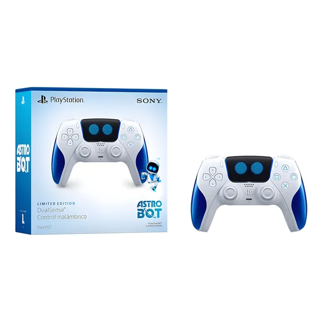 Control Playstation 5 Dualsense Astro Bot Edicion Limitada Color Blanco