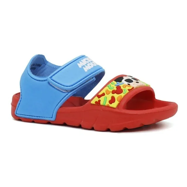Sandalia Mickey Mouse 22.2mc635 Niños Rojo