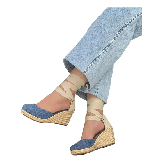 Sandalias De Canasta Damas Moda  Colombiana Plataforma