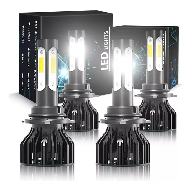 40000lm,- Kit De Faros Led Luz Alta Y Luz Baja Para Hyundai