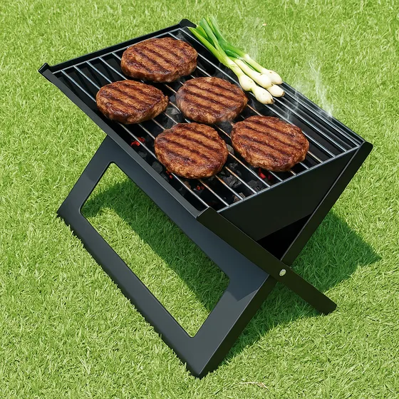 Asador Plegable Better Grill Betterware Portátil De Acero