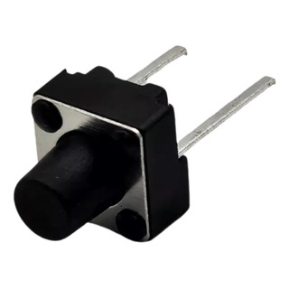 Push Button De 2 Pines 6x6x7 Mm Interruptor (100 Piezas) Push Button De 2 Pines 6x6x7 Mm Interruptor (100 Piezas)
