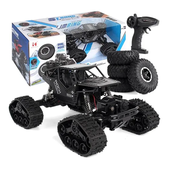 Vehículo 4x4 Raid Rally Racing A Control Remoto Recargable 