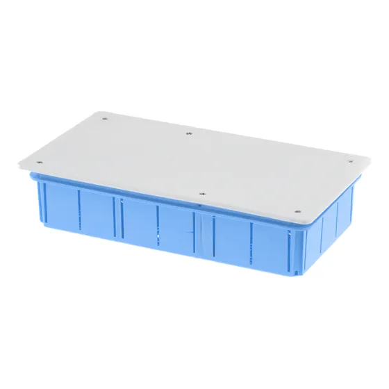 Caja Plástica De Embutir Con Tapa, 294x152x70mm