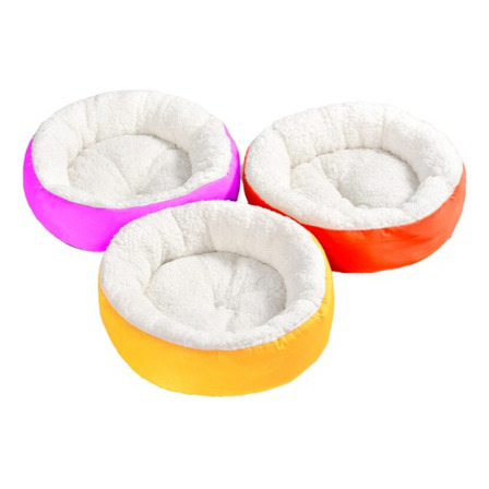 Caminha De Sherpa Pelo De Carneiro Para Pets 50x50cm Cor Cinza Caminha De Sherpa Pelo De Carneiro Para Pets 50x50cm Cor Cinza