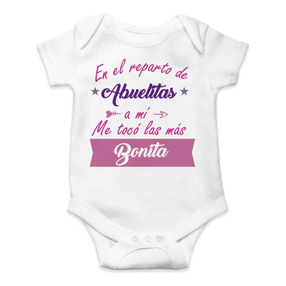Body Para Bebé Regalo De La Abuela