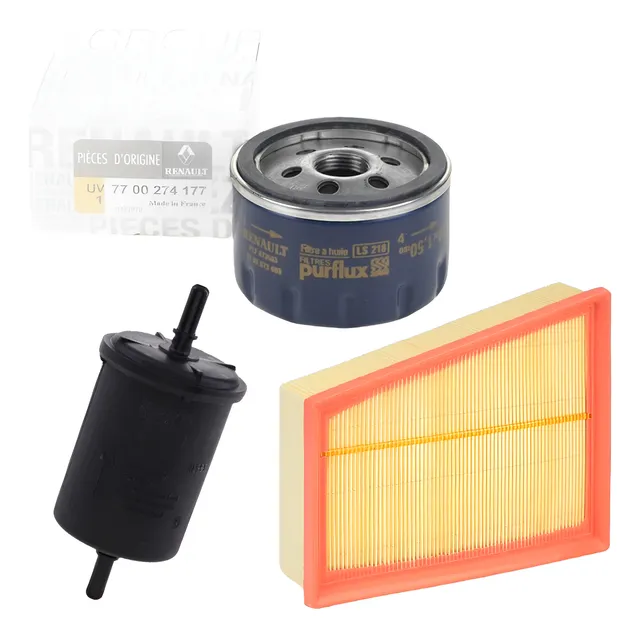 Kit Filtro Aire Aceite Gasolina Renault Megane 2 