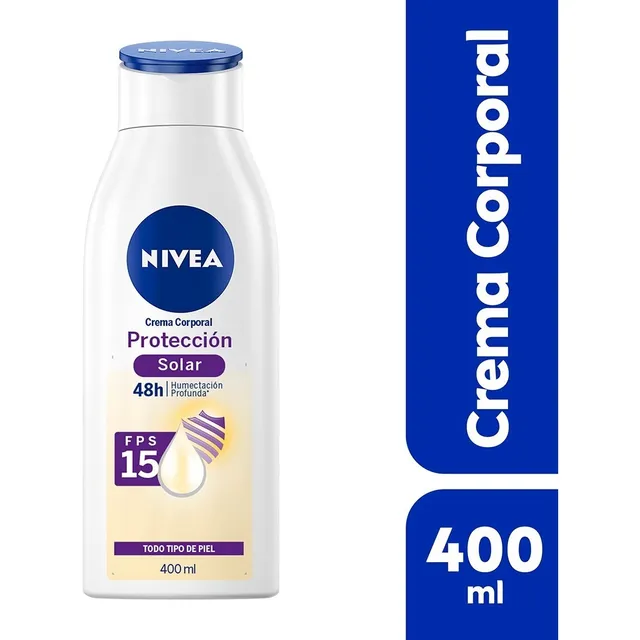 Nivea Crema Corporal Humectante Todo Tipo De Piel Protección