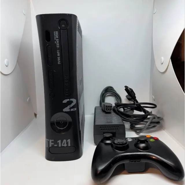 Xbox 360 Elite Edición Call Of Duty Modern Warfare 2 Negro