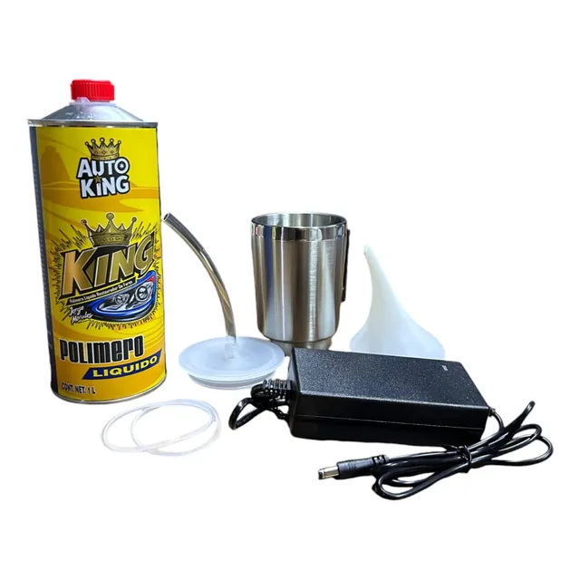 Autoking Kit Acrilico Liquido Faros Vaporizador Polimero