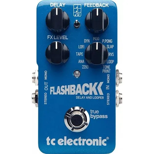 Delay & Looper Tc Electronic Flashback Pedal Guitarra Nuevo