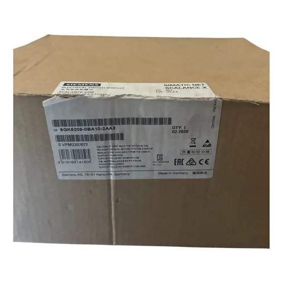 6gk5208-0ba10-2aa3 Siemens Electrical Switch Module