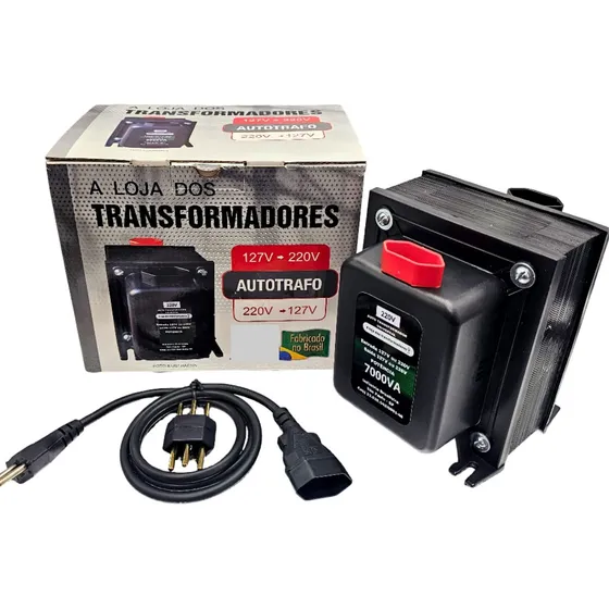 Auto Transformador 7000va Para Cooktop De Indução 4 Bocas